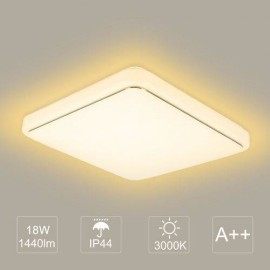 Ultraslim LED Deckenleuchte Quadrat Design Wandlampe Flurleuchte Wohnzimmer Neu 
