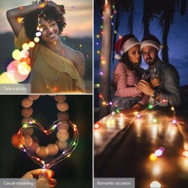 10M LED Battery Fairy String Lights Party Outdoor Xmas Remote Control Wedding