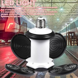 60W LED Garage Lighting Soccer Shape Workshop Lighting Deformable Warm White US